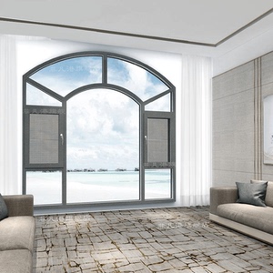 别墅铝包木窗户