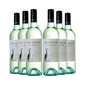 澳大利亚进口红酒 仙鹤湖moscato莫斯卡托甜型白葡萄酒气泡酒