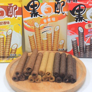 黑白配巧克力棒