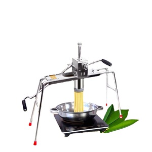 双轴饸饹机家用手动饸饹面机器荞面河洛面不锈钢面条机小型压面机