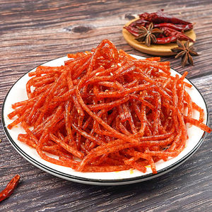 怡冠园125g/袋手工香辣丝霸王丝辣条8090后怀旧零食童年湖南特产