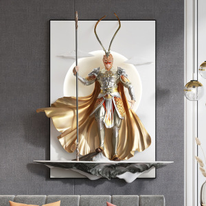 墙壁画齐天大圣