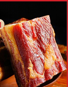 重庆市巫溪县万春村 腊味土猪肉特色烟熏五花肉腊