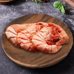 碳烤虾干烤虾即食特大号九节虾对虾零食黑虎虾干基围虾干货zihd