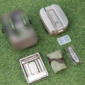 全套野外装备户外做饭神器便携露营炊具自驾游用品大全网红餐具