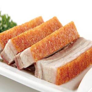 网红爆款福大师广东脆皮烧肉澳门烧肉烧大猪脆皮五花400克