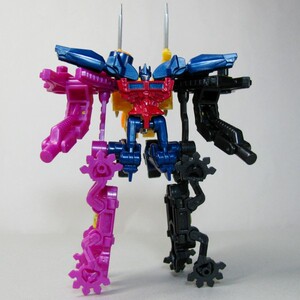 日版目标战士武器配件组合擎天柱等6e款可合体 扭蛋 六合一 一套