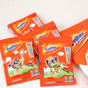 阿华田可可味机智豆37.5g*4袋麦香机智牛奶