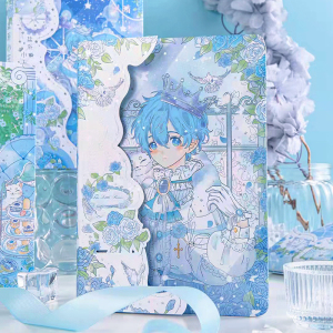 韶拾光 盐系小王子立体手账本小清新ins风少女心可爱甜美彩页手帐本高