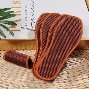 袜垫男防臭竹炭鞋垫男女士吸汗防臭舒适透气皮鞋运动薄款春秋季夏