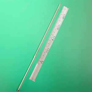 竹节温度计烘箱温度计玻璃棒式温度表0-o300℃分度值1