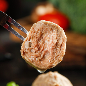 海欣牛肉丸250g潮汕风味丸子手打手工牛筋正宗特产火锅烧烤食材