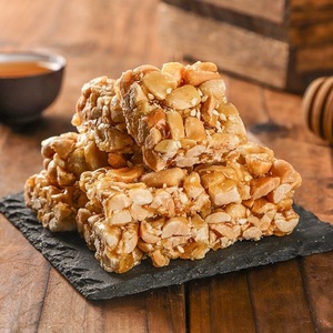 潮汕特产花生酥糖咸香甜传统糕点怀旧零食小吃豆方条280g独立包装