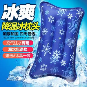 冰枕冰垫冰枕头儿童水枕头成人凉爽夏季降温注水水垫冰凉水袋枕头
