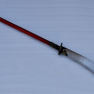 龙泉宝剑武术l表演龙首朴刀练习舞台演出道具刀木柄大刀未开刃