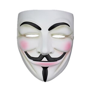 v字怪客仇杀队面具树脂万圣节恐怖面具电影主题cos盖伊福克斯面具