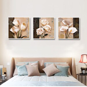 现代简约卧室装饰画夫妻房间挂画墙壁画婚房 床头画墙壁挂画