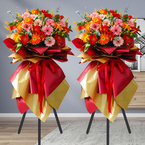 杭州开业花篮鲜花高端大麦开张乔迁速递同城全国成都上海花店配送