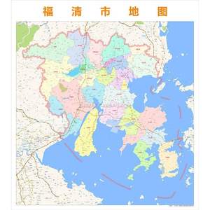 福清市区地图全图图片