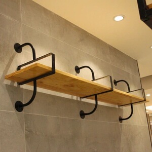 酒杯架餐厅壁挂红酒杯架铁艺倒挂咖啡杯架吧台吊顶香槟杯吊架