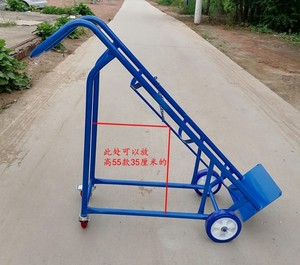 氧气乙炔瓶手推车 4n0升氧气瓶 氩弧二保焊机液化气罐 氩气罐推车