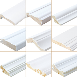 新品线条电视背景墙边框装饰条松木涂g泥木线角阴脚踢角阳条线定