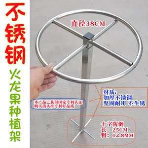 火龙果支架火龙果架不锈钢架子支撑架不锈钢圈火龙果苗家用架盆栽