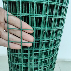 2020新孔小铁丝网围栏防护钢丝b网拦网鸭鸽子养殖养鸡鸡家用户外