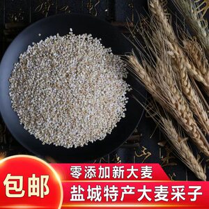 盐城特产五谷杂粮大麦彩子粗粮大麦釆子大麦面仁大麦糁煮粥烧饭用