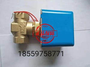 电动球阀220v二通三通两线常闭常开铜电动水阀开关DN15-DN50磁性