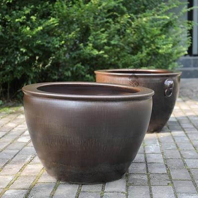 大水缸庭院老式复古特大