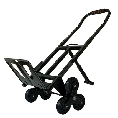 日本购运货上楼梯神器搬运载重货车折叠手拉车t爬楼梯六轮下楼搬