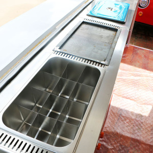 摆摊地摊小吃车带电磁炉烧烤炉休闲f速食设备商用电动三轮四轮餐