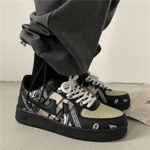 回力联名ins潮牌腰果花嘻哈板鞋男韩版潮学院风潮流运动鞋子女情