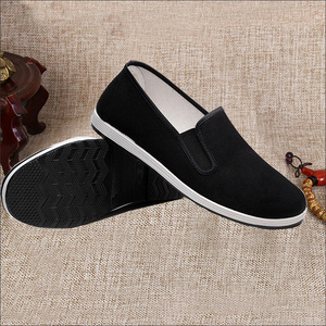 影视古装男士鞋民国布鞋老北京布鞋男帆布鞋黑色布鞋大长衫鞋子