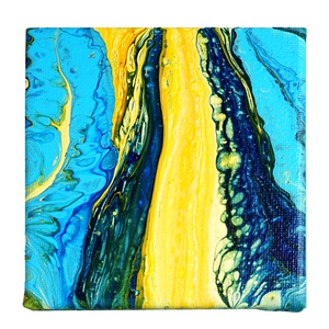 细胞流体画颜料套装饰材料工具手机壳diy液态丙烯达人艺术框硅油