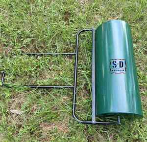 草坪压平滚筒花园铺草皮拍绿化手扶滚桶铁辊打夯草地压实机碾压土