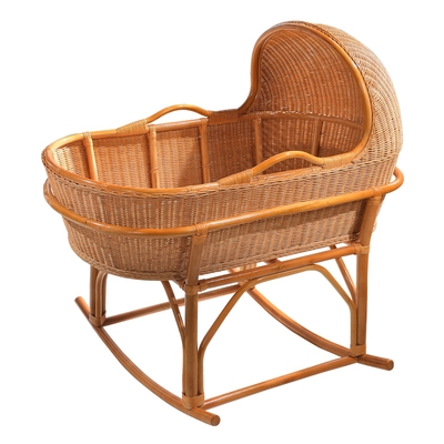 新品包织宝宝摇床手工婴儿摇篮儿l窝摇童床brb床藤椅夏季编邮