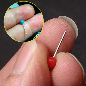 大头针 钓鱼用 珍珠针彩色大头钉子针固定针文具装饰w定位针垂钓