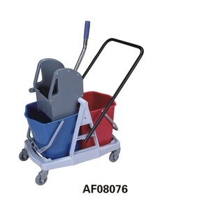 新品af080榨5/076双桶7水车挤水桶车k把桶保洁拖拖地桶清洁车酒店
