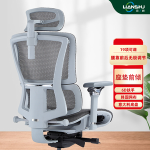 恋树L1人体工学电脑椅家用办公椅网转护腰电竞椅子前倾舒服老板椅