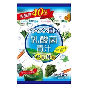 日本代购YUWA青汁代餐粉亚奇籽乳酸菌红茶菌调理肠胃消化吸收排便