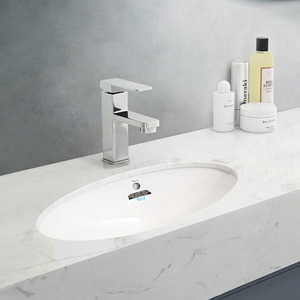 roca乐家卫浴碧卡陶瓷台下盆洗手洗脸盆嵌入式水盆卫生间小台盆