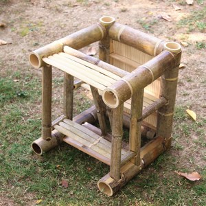 竹椅子潮汕特色母子椅儿童竹餐椅传统g手工婴儿安全椅宝宝吃饭椅