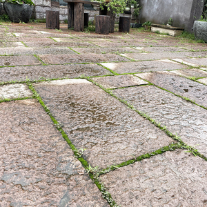 仿老石板台阶仿青石板铺路旧石条户外园林花园古建筑古街庭院踏步