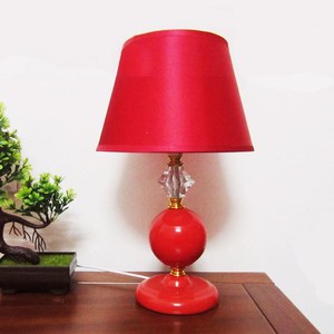 新疆包邮红色婚庆台灯 喜庆卧室婚房装饰床头灯 红色结婚长明灯用
