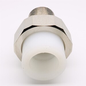 pert外丝活接l6分25地暖管外牙铜活接地热水管接头配件外螺纹