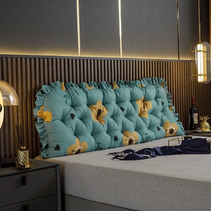 床背靠床头靠垫