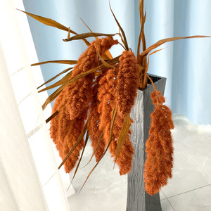 带叶谷穗稻穗装饰摆件干花小米穗田园风格装饰摄影道具