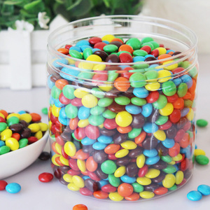 纽扣形巧克力豆500克 圆形巧克力 可爱糖豆 (代可可脂)